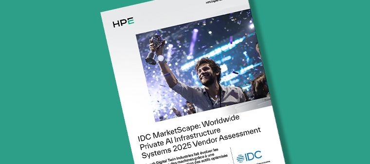 IDC désigne HPE comme leader dans son évaluation « IDC MarketScape Worldwide Private AI Infrastructure Systems » de 2025