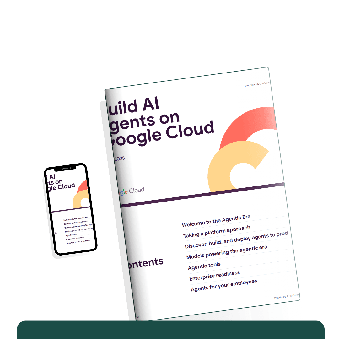 Construisez vos agents d’IA avec Google Cloud 