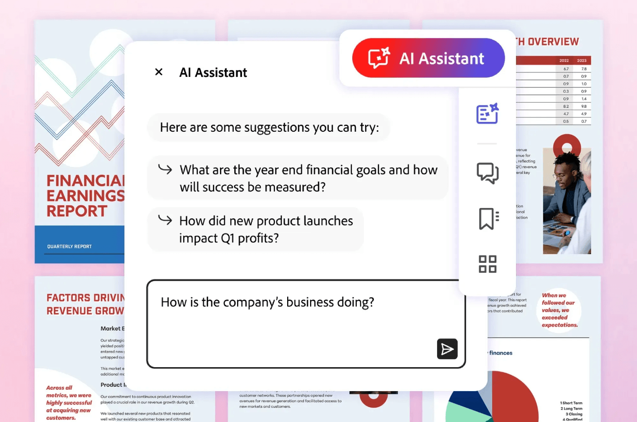 Assistant IA dans Acrobat : nouvel allié des collaborateurs