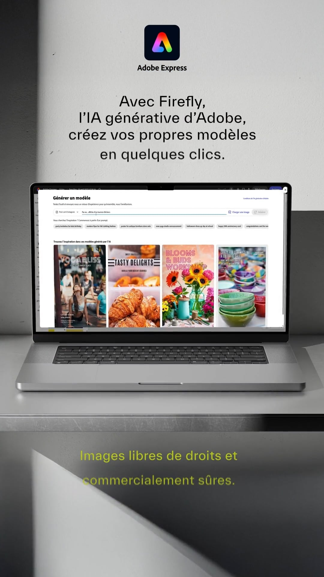 Développez votre créativité avec Firefly, l'IA générative d'Adobe 