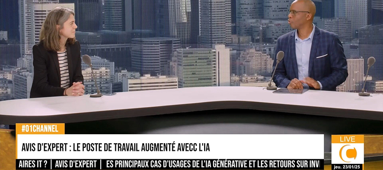 Le poste de travail augmenté avec l'IA : avis d'expert de Claire Grandjean